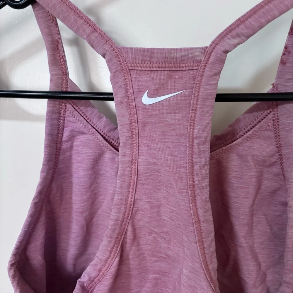 3/$15 Nike light pink  halter athletic sports bra size M